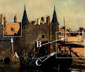 proust_view_of_delft_detail